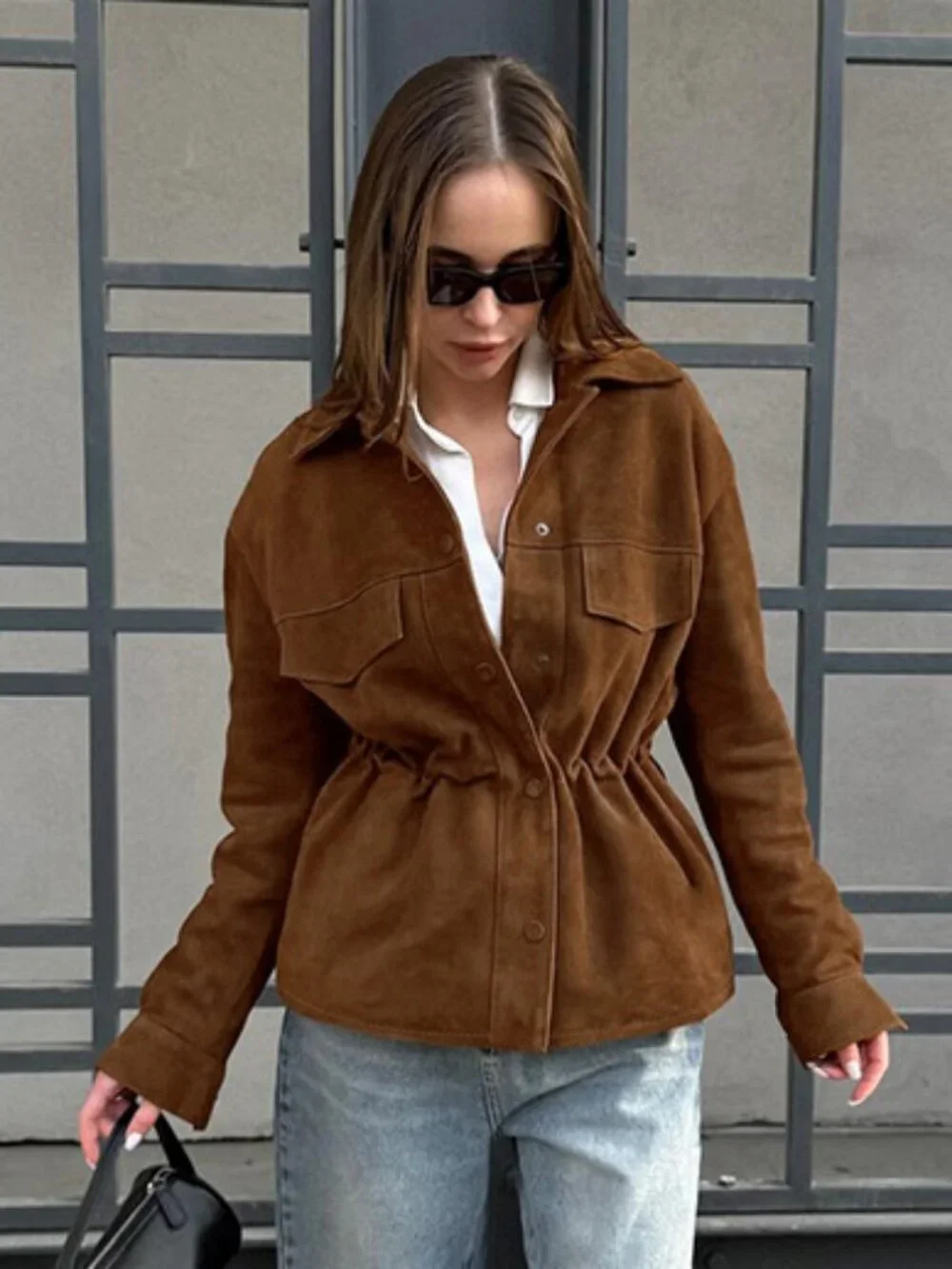 Vintage belted coat, versatile jacket - Picture 1 of 5